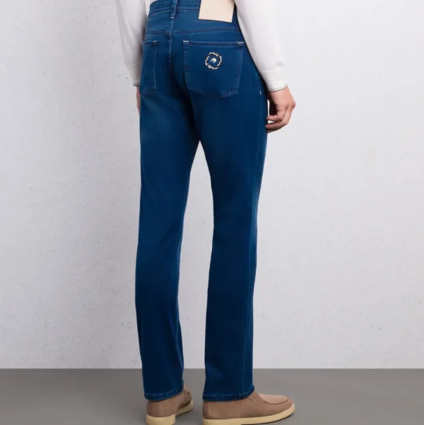 Stefano Ricci COTTON BLEND TAPERED JEANS | Jeans