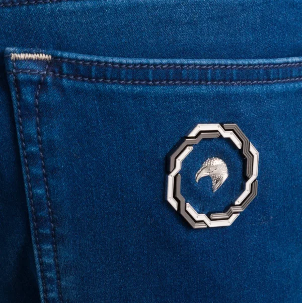 Stefano Ricci COTTON BLEND TAPERED JEANS | Jeans