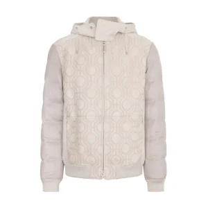 Stefano Ricci HOODED DOWN AND SHEARLING BLOUSON | Outerwear