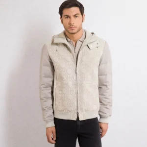 Stefano Ricci HOODED DOWN AND SHEARLING BLOUSON | Outerwear
