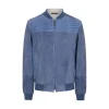 Stefano Ricci NUBUCK CROCODILE LEATHER AND SUEDE BLOUSON | Last Sizes