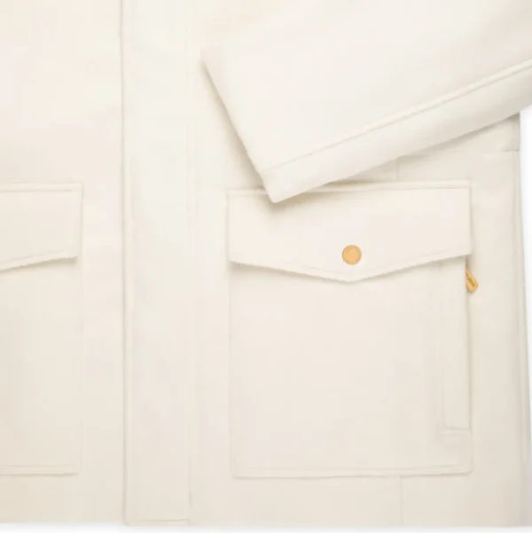 Stefano Ricci PURE CASHMERE FIELD JACKET WITH SUEDE DETAILS | Outerwear