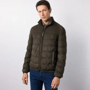 Stefano Ricci SUEDE DOWN JACKET | Outerwear